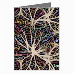 Mental Human Experience Mindset Pattern Greeting Card