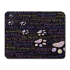 Footprints Path Mystery Unknown Small Mousepad