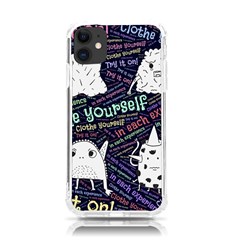 Experience Feeling Clothing Self Iphone 11 Tpu Uv Print Case by Paksenen