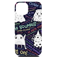 Experience Feeling Clothing Self Iphone 14 Black Uv Print Case by Paksenen