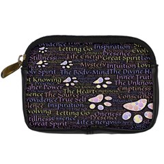 Footprints Path Mystery Unknown Digital Camera Leather Case by Paksenen