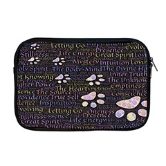 Footprints Path Mystery Unknown Apple Macbook Pro 17  Zipper Case by Paksenen