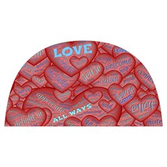 Love Hearts Valentine Red Symbol Anti Scalding Pot Cap by Paksenen