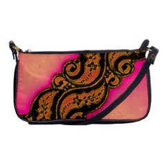  Evening Bag Black Lace Pink by VIBRANT