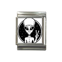 Alien Ufo Italian Charm (13mm) by Bedest