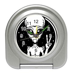 Alien Ufo Travel Alarm Clock by Bedest