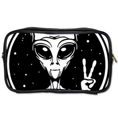 Alien Ufo Toiletries Bag (two Sides) by Bedest