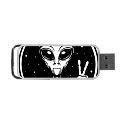 Alien Ufo Portable Usb Flash (one Side) by Bedest