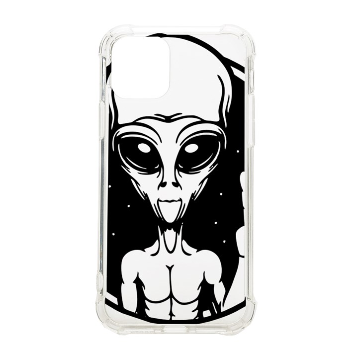 Alien Ufo iPhone 11 Pro 5.8 Inch TPU UV Print Case