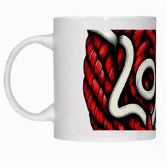 Love Rope Cartoon White Mug by Bedest