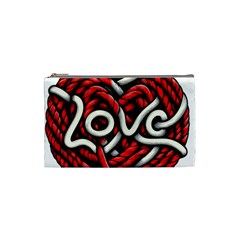 Love Rope Cartoon Cosmetic Bag (small) by Bedest