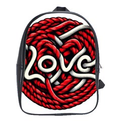 Love Rope Cartoon School Bag (large) by Bedest