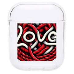 Love Rope Cartoon Hard Pc Airpods 1/2 Case by Bedest