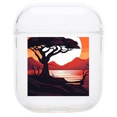 Tree Lake Bird Soft Tpu Airpods 1/2 Case by Bedest