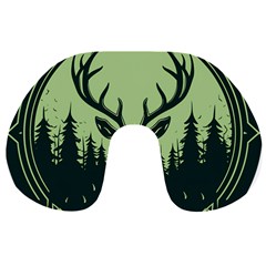 Deer Forest Nature Travel Neck Pillow by Bedest