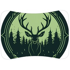 Deer Forest Nature Velour Seat Head Rest Cushion by Bedest