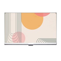 Lines Boho Poster Contemporary Business Card Holder by Bedest