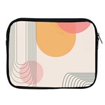 Lines Boho Poster Contemporary Apple iPad 2/3/4 Zipper Cases Front