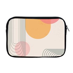 Lines Boho Poster Contemporary Apple Macbook Pro 17  Zipper Case by Bedest