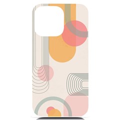 Lines Boho Poster Contemporary Iphone 14 Pro Max Black Uv Print Case by Bedest