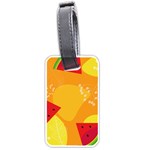 Watermelon Flower Luggage Tag (one side) Front