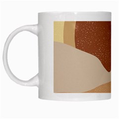 Sunrise Sunset Desert Wall Art White Mug by Bedest