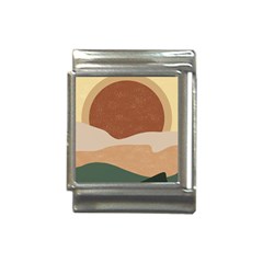 Sunrise Sunset Desert Wall Art Italian Charm (13mm) by Bedest