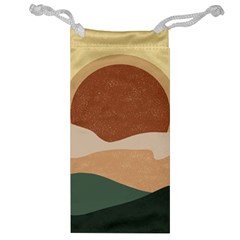 Sunrise Sunset Desert Wall Art Jewelry Bag by Bedest