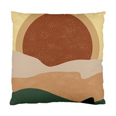 Sunrise Sunset Desert Wall Art Standard Cushion Case (one Side) by Bedest