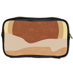 Sunrise Sunset Desert Wall Art Toiletries Bag (two Sides) by Bedest