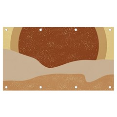 Sunrise Sunset Desert Wall Art Banner And Sign 7  X 4  by Bedest