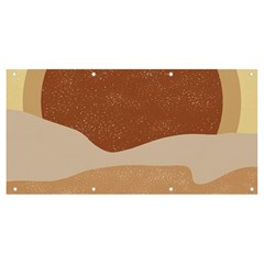 Sunrise Sunset Desert Wall Art Banner And Sign 8  X 4  by Bedest