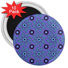 Floral Seamless Pattern 3  Magnets (10 Pack)  by Ket1n9