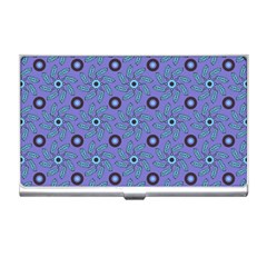 Floral Seamless Pattern Business Card Holder by Ket1n9