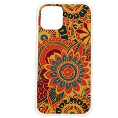 Bright Seamless Pattern With Paisley Mehndi Elements Hand Drawn Wallpaper With Floral Traditional In Iphone 12 Pro Max Tpu Uv Print Case by Ket1n9