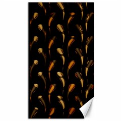 Abstract Art Pattern Warm Colors Canvas 40  X 72 