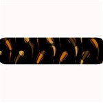 Abstract Art Pattern Warm Colors Large Bar Mat 32 x8.5  Bar Mat