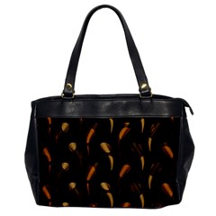 Abstract Art Pattern Warm Colors Oversize Office Handbag