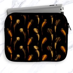 Abstract Art Pattern Warm Colors Apple Ipad 2/3/4 Zipper Cases by Ndabl3x