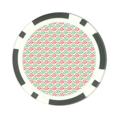 Spiral Geometry Pattern Poker Chip Card Guard (10 pack)