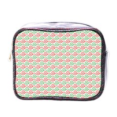 Spiral Geometry Pattern Mini Toiletries Bag (One Side)