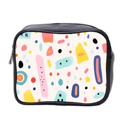 Abstract Seamless Colorful Pattern Mini Toiletries Bag (two Sides) by Ndabl3x