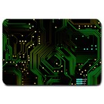 Circuits Circuit Board Green Technology Large Doormat 30 x20  Door Mat