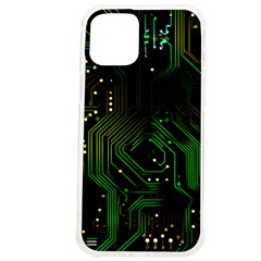 Circuits Circuit Board Green Technology Iphone 12 Pro Max Tpu Uv Print Case by Ndabl3x