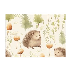 Hedgehog Mushroom Sticker A4 (100 Pack) by Ndabl3x