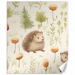 Hedgehog Mushroom Canvas 8  X 10 