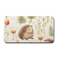 Hedgehog Mushroom Medium Bar Mat by Ndabl3x