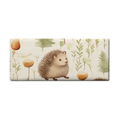 Hedgehog Mushroom Hand Towel by Ndabl3x