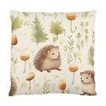 Hedgehog Mushroom Standard Cushion Case (Two Sides) Front