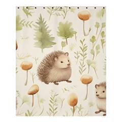 Hedgehog Mushroom Shower Curtain 60  X 72  (medium)  by Ndabl3x